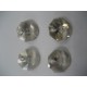 Silver Shade Octagon Pendant 14mm